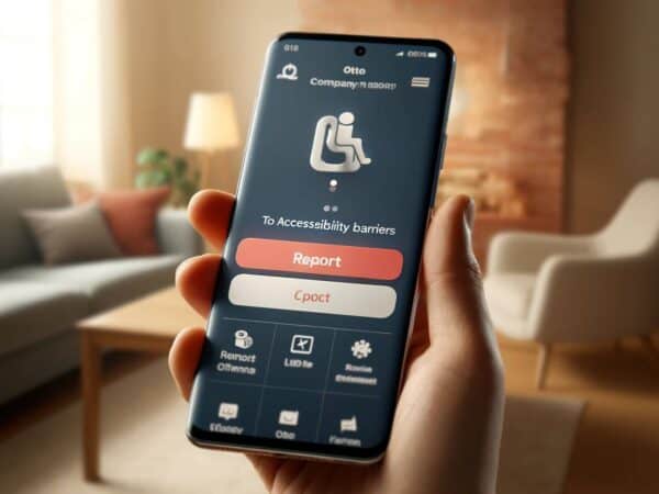 Barrierefreiheit in der Otto-App: Neue Funktion ermöglicht Barrieren-Meldung per Schüttelgeste