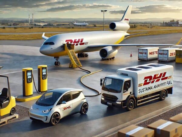 DHL Group und Neste erweitern Kooperation zur Emissionsreduktion in der Logistik