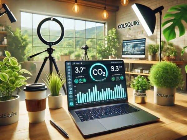 Nachhaltiges Influencer-Marketing: Kolsquare stellt kostenloses CO₂-Analyse-Tool vor