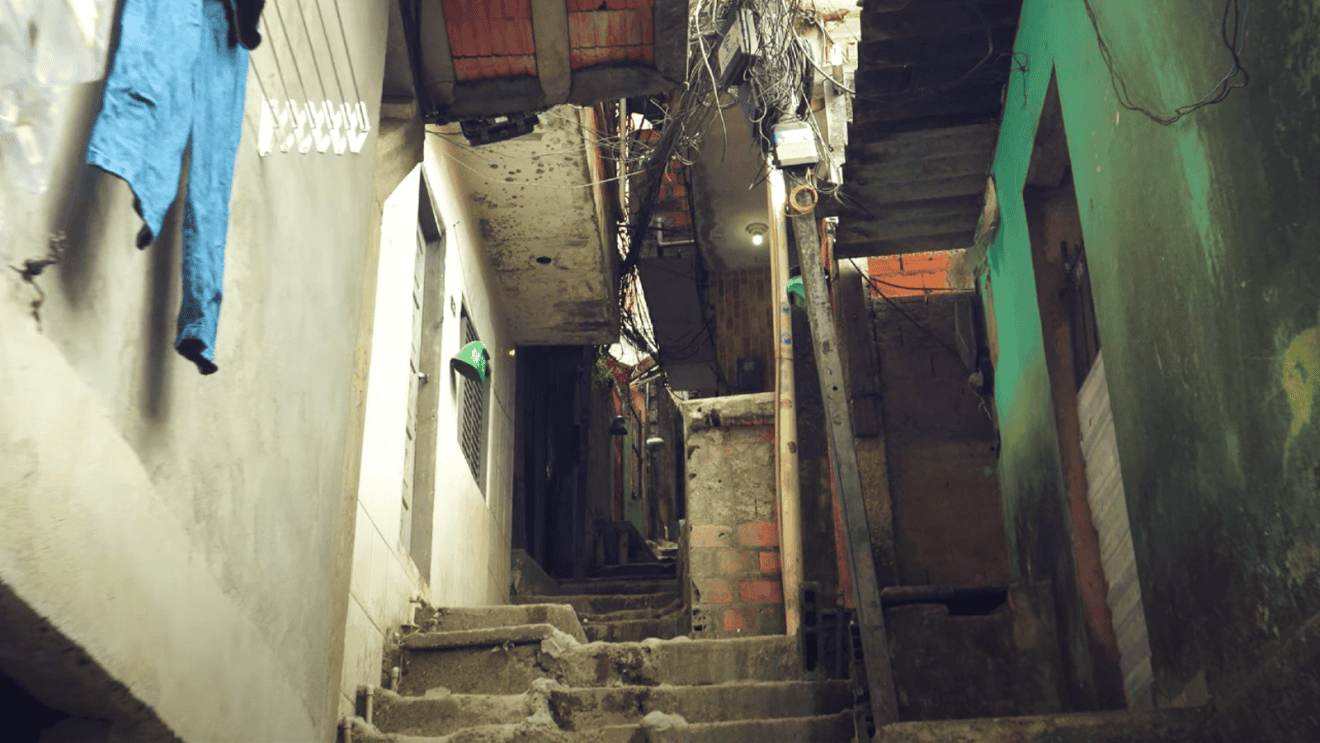 Wie Amazon in die entlegensten Regionen der Welt liefert: Paraisópolis Favela, Brasilien