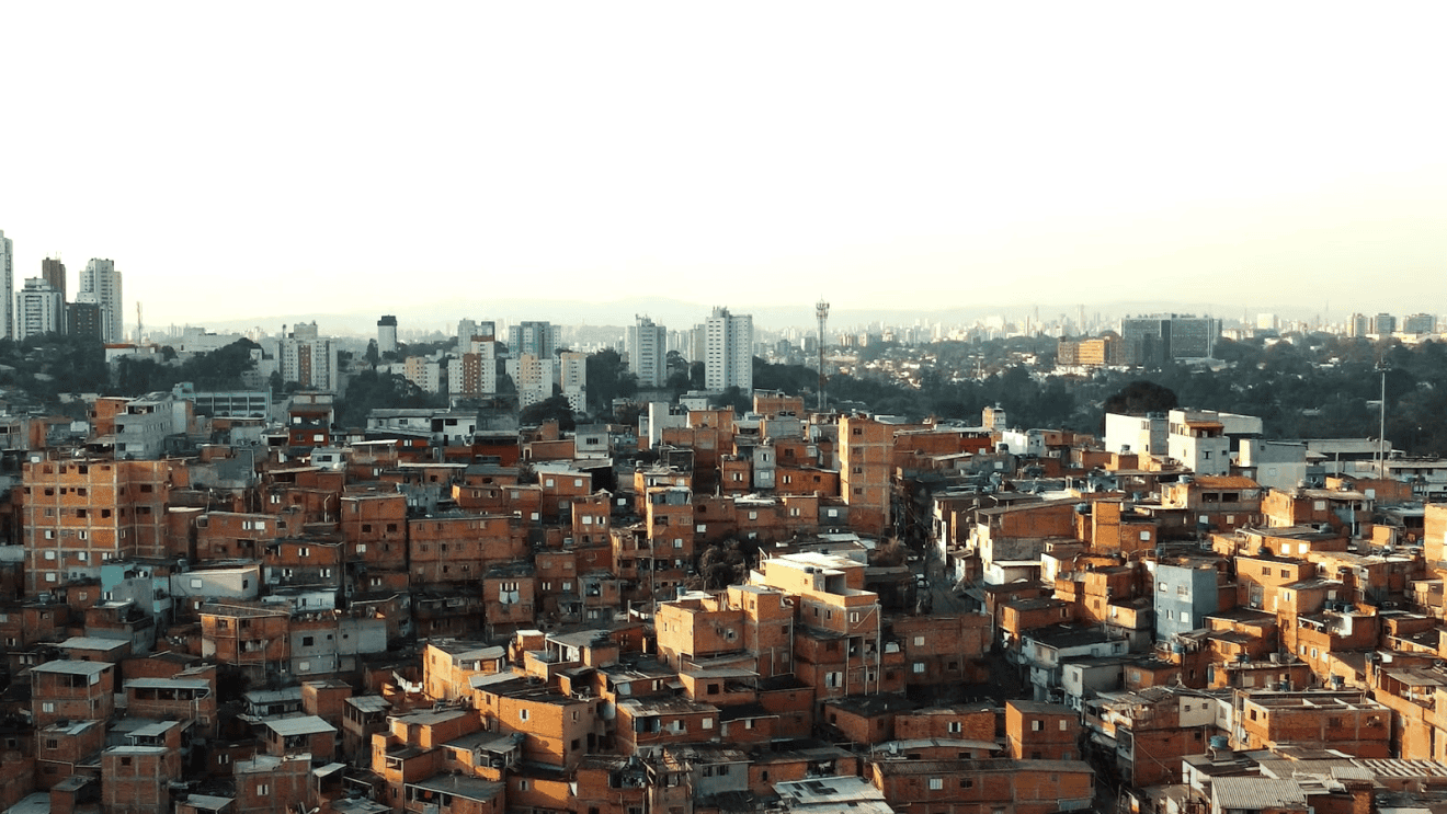 Wie Amazon in die entlegensten Regionen der Welt liefert: Paraisópolis Favela, Brasilien