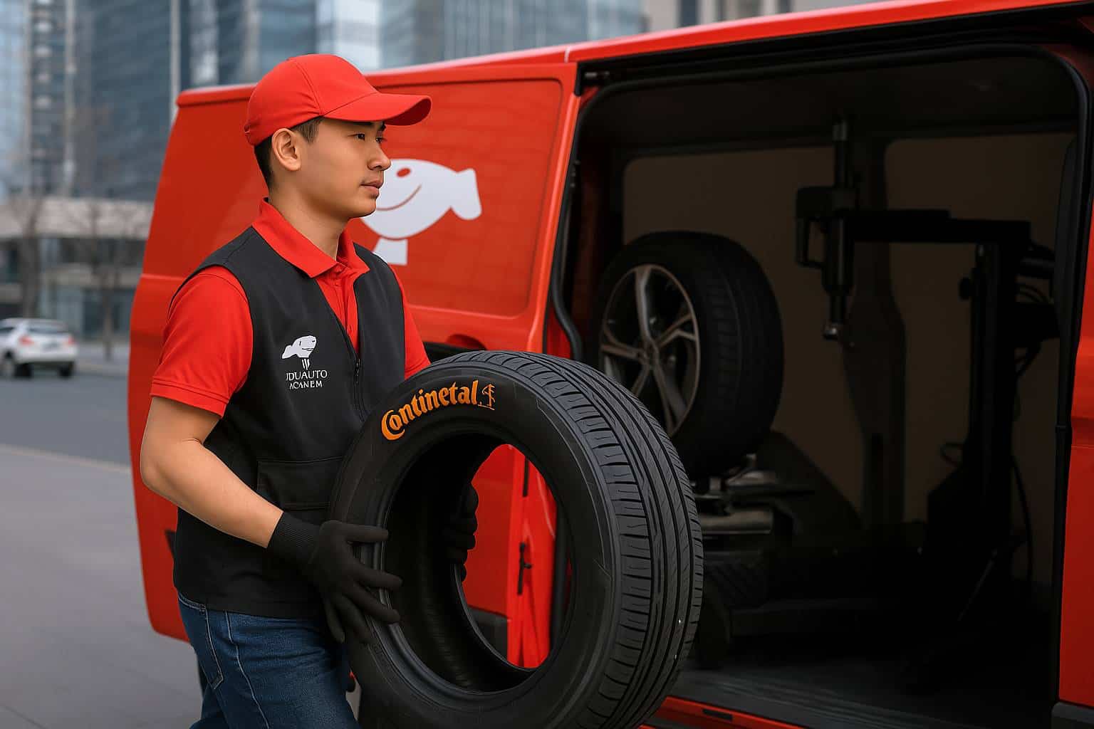 JD Auto und Continental führen Sofortlieferung für Autoreifen in China ein