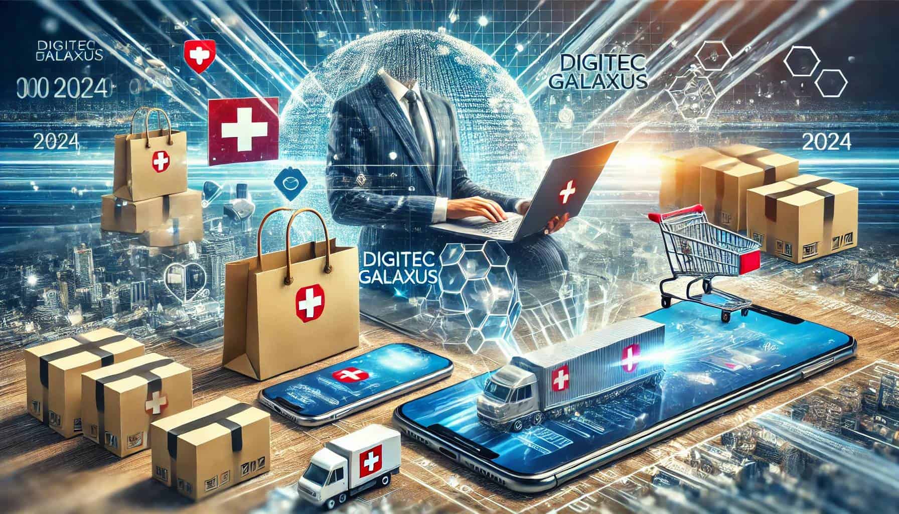 Schweizer Online-Handel wächst 2024 um 3,5 % – Marktplätze als größte Gewinner