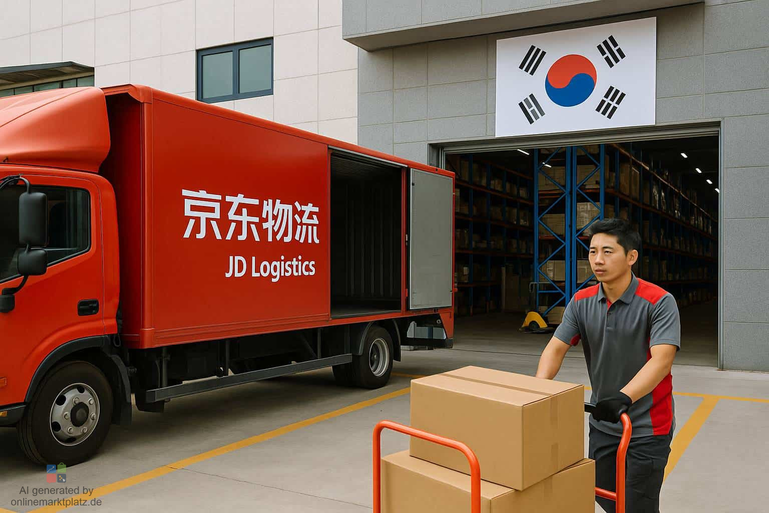 JD Logistics startet mit eigener Infrastruktur in Südkorea