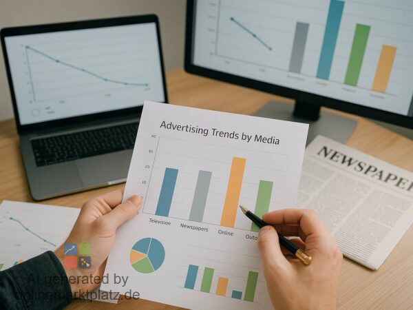 Werbemarkt Deutschland März 2025: Rückgang trotz Frühjahrsbelebung – Online-Werbung besonders betroffen