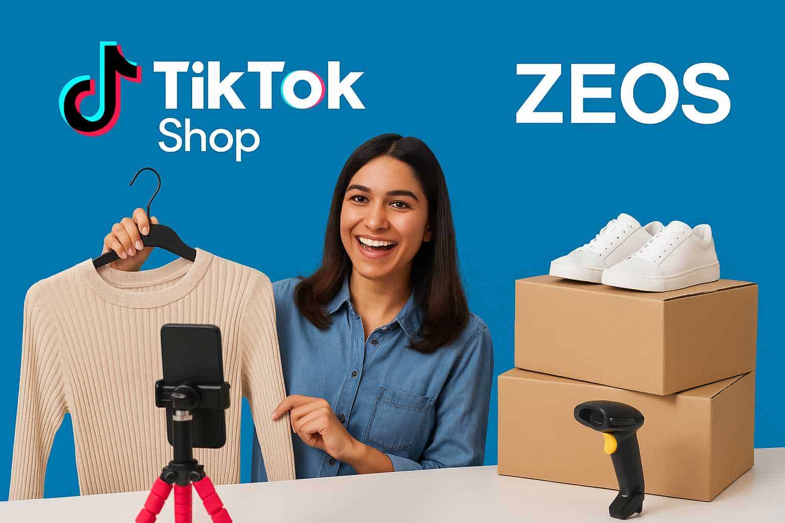 Zeos - die B2B-Einheit von Zalando - begleitet TikTok Shop als Logistikpartner beim Markteintritt in Europa