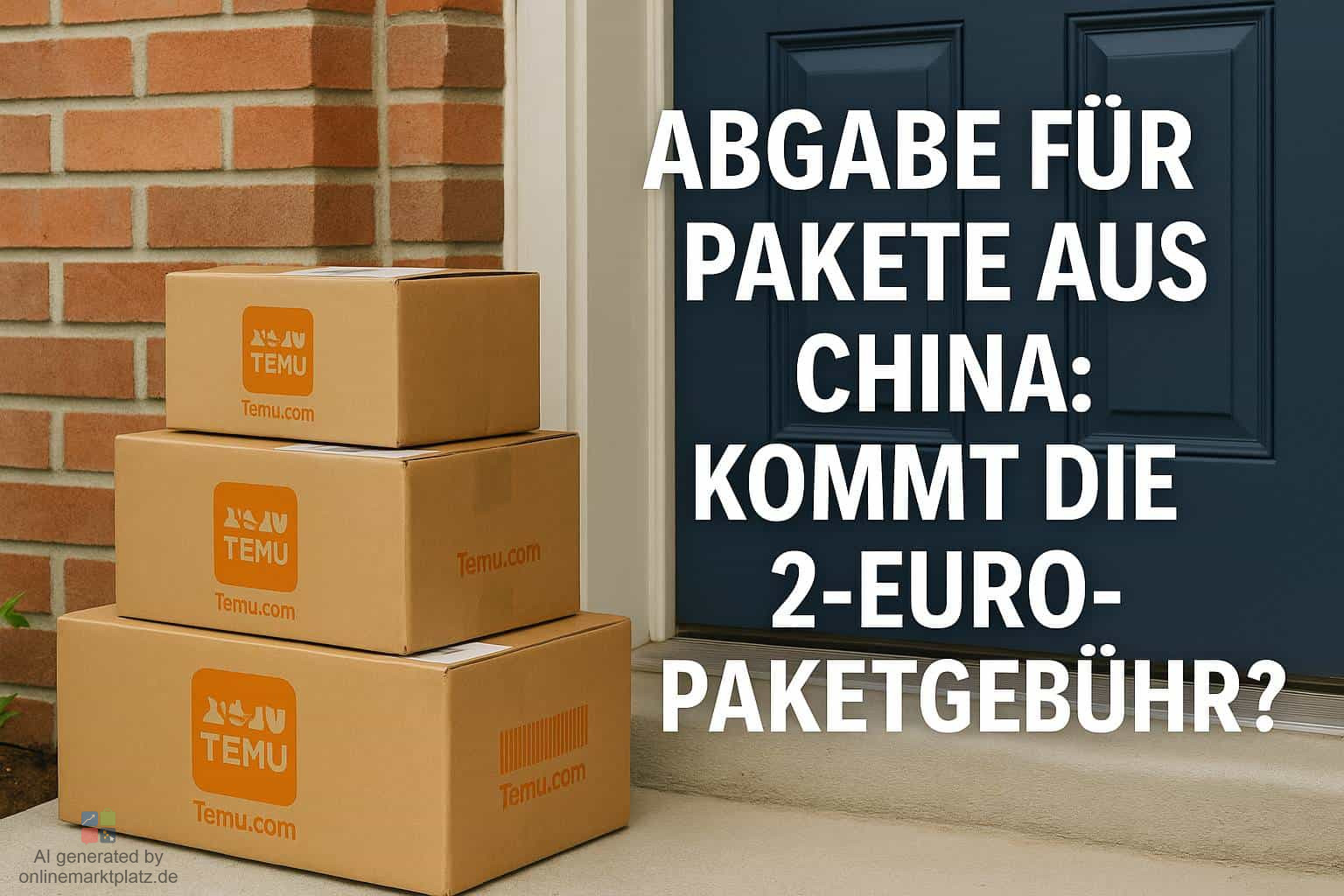 Abgabe für Pakete aus China: Kommt die 2-Euro-Paketgebühr?