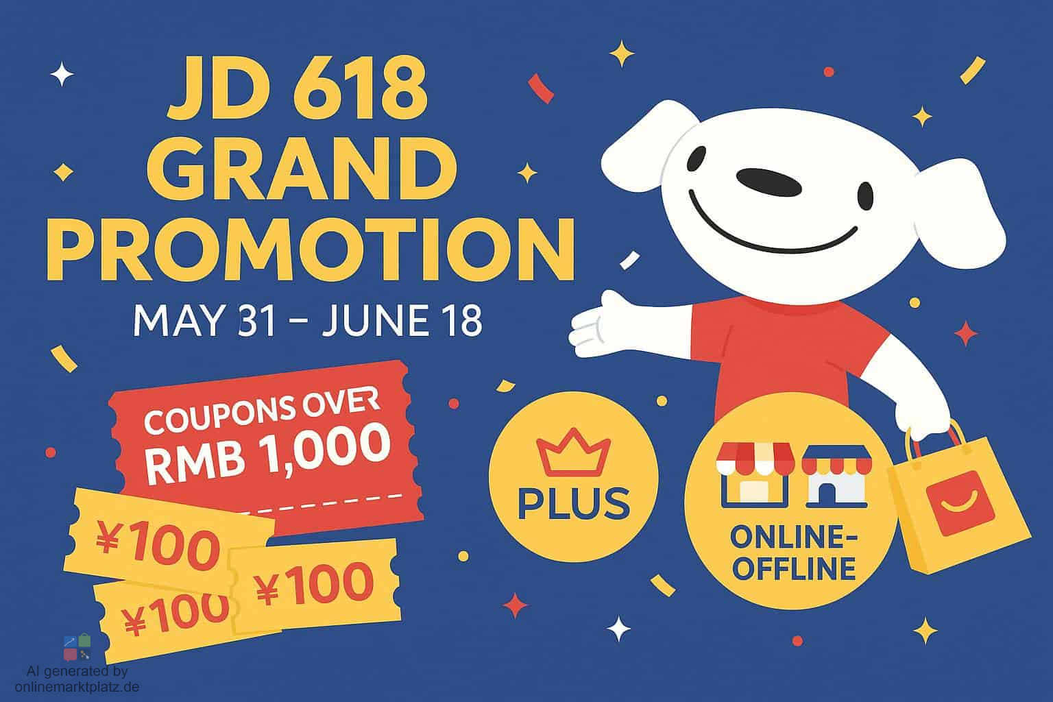 JD.com startet 618 Grand Promotion: Tägliche Gutscheine, Events und globales Wachstum