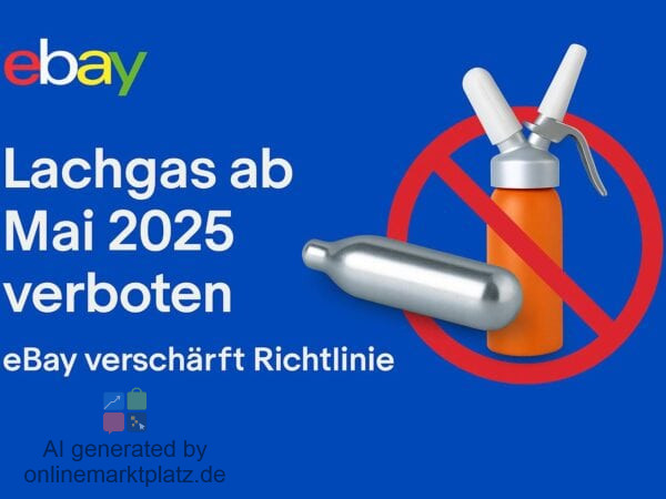 Lachgas bei eBay ab Mai 2025 verboten