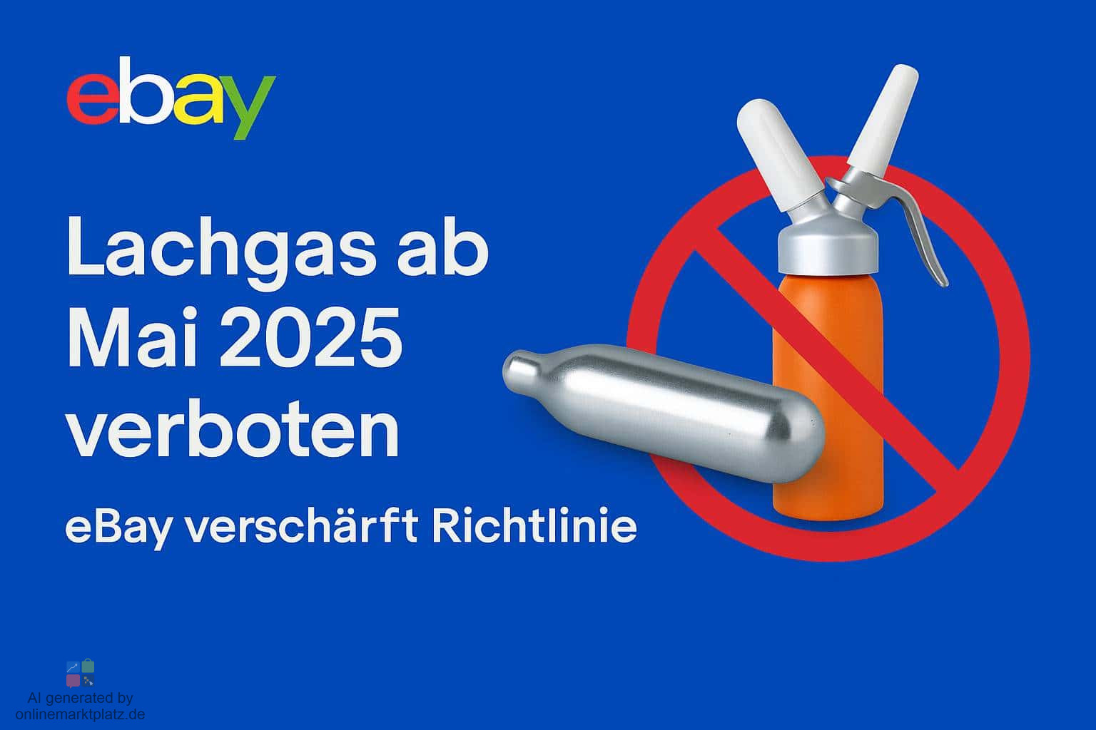 Lachgas bei eBay ab Mai 2025 verboten