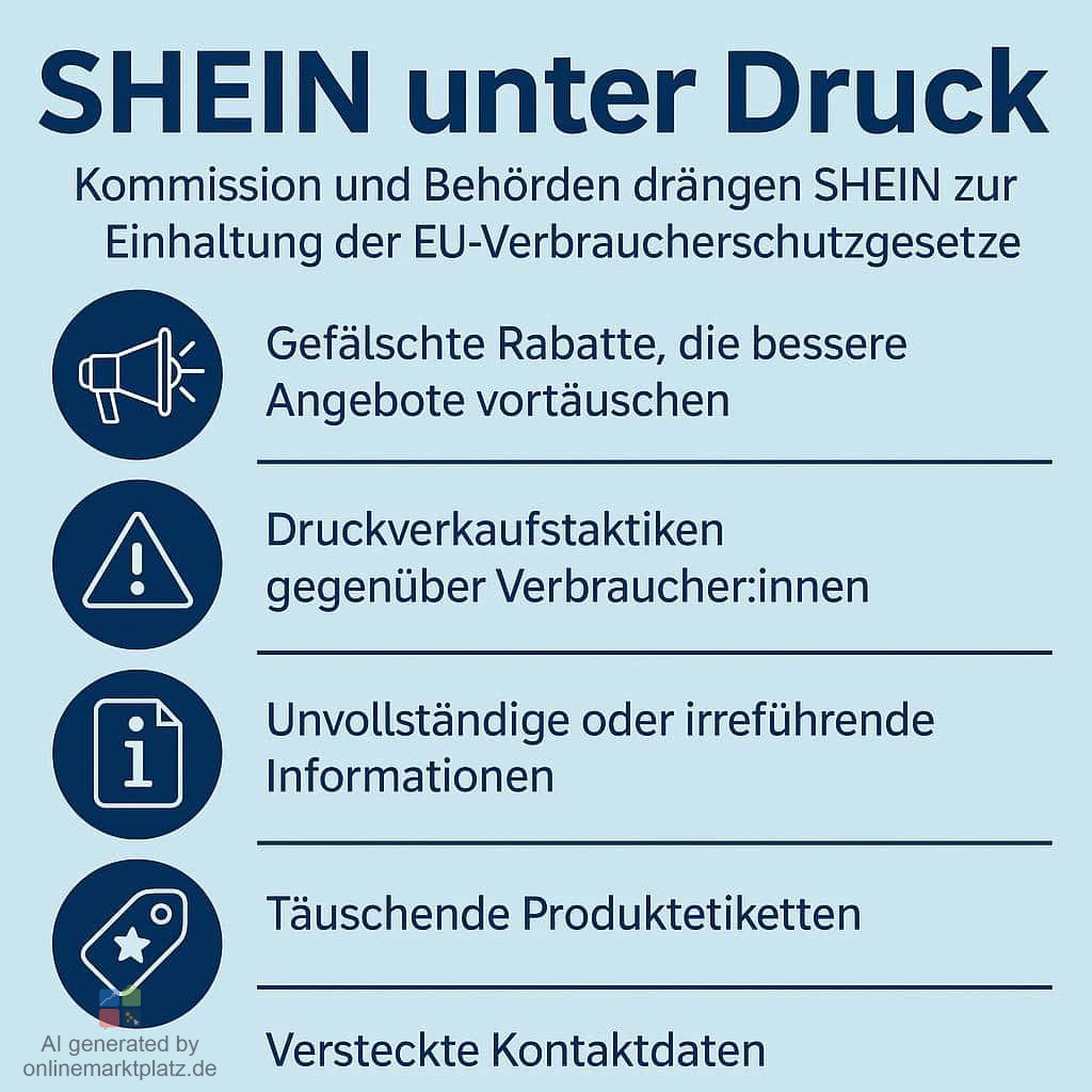 SHEIN unter Druck: EU setzt Frist zur Einhaltung der Verbraucherschutzgesetze