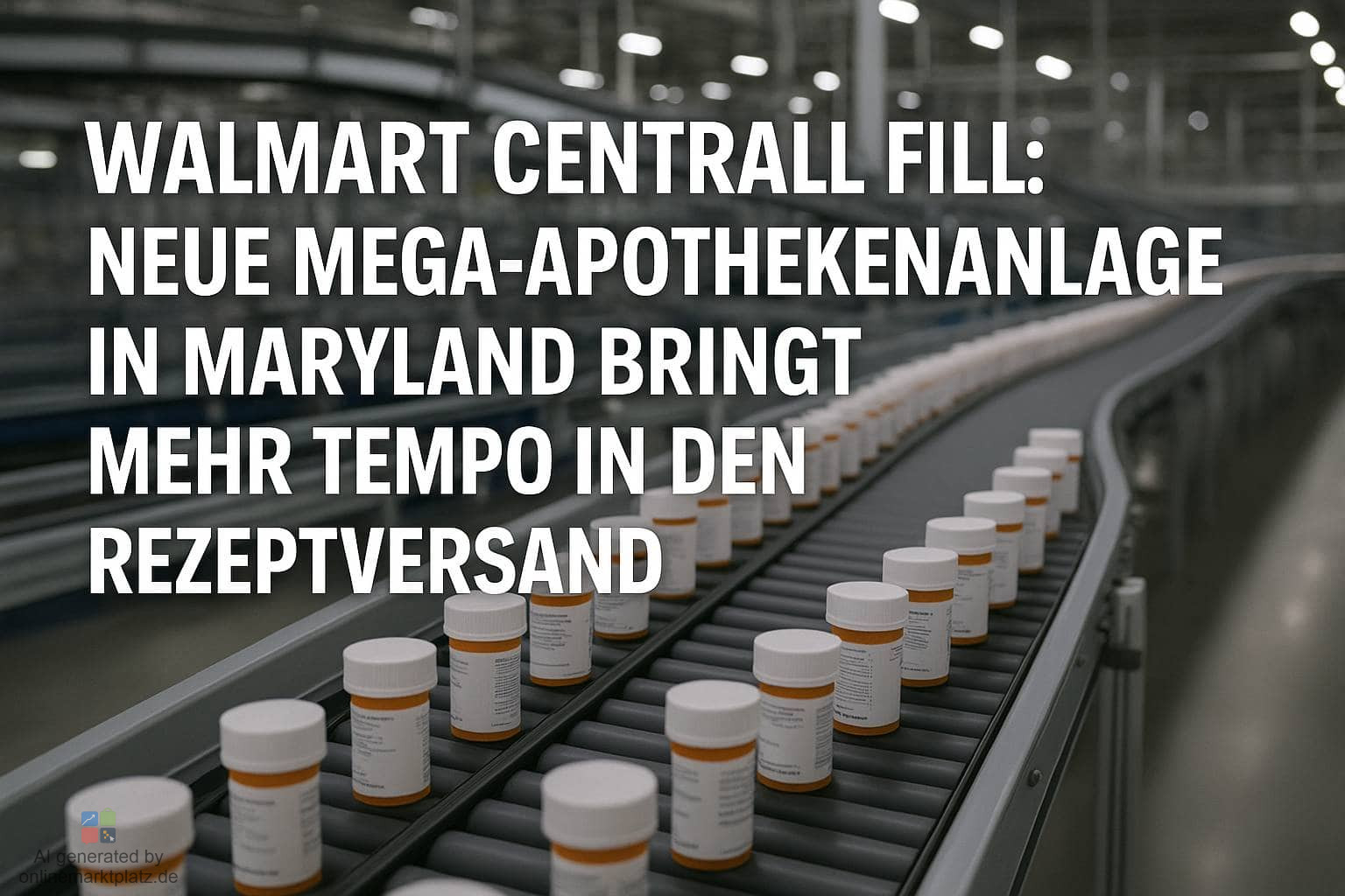 Walmart Central Fill: Neue Mega-Apothekenanlage in Maryland bringt mehr Tempo in den Arzneimittelversand