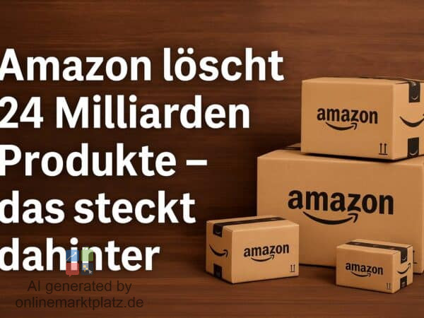 Amazon löscht 24 Milliarden Produkte – das steckt dahinter