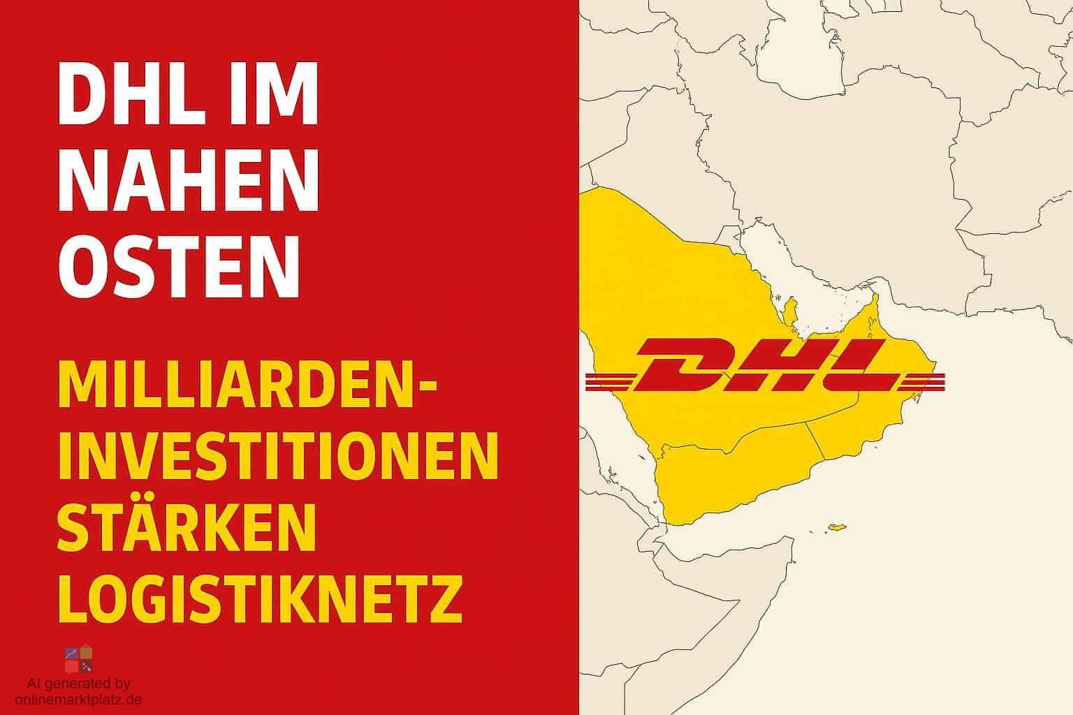 DHL im Nahen Osten: Logistik-Offensive mit 500 Millionen Euro