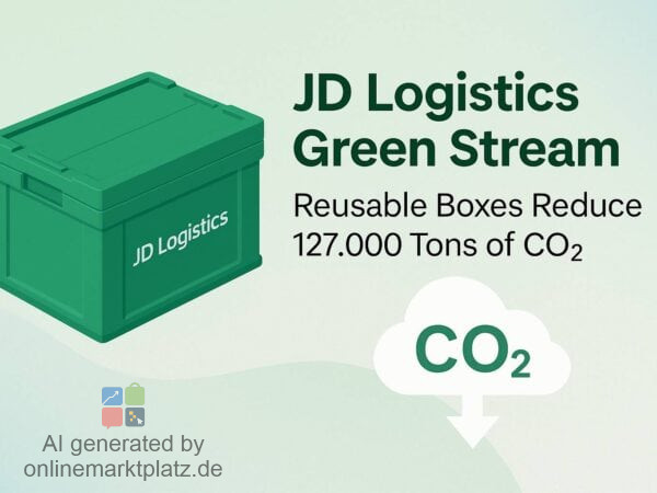 JD Logistics Green Stream: 127.000 Tonnen CO₂-Reduktion durch neue Mehrwegboxen