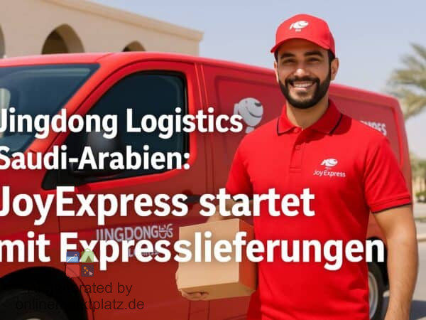 Jingdong Logistics Saudi Arabien