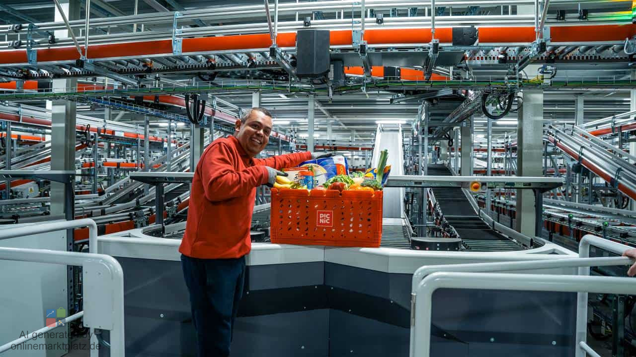 Picnic Oberhausen: Europas größtes E-Food-Lager startet mit 1.500 Robotern