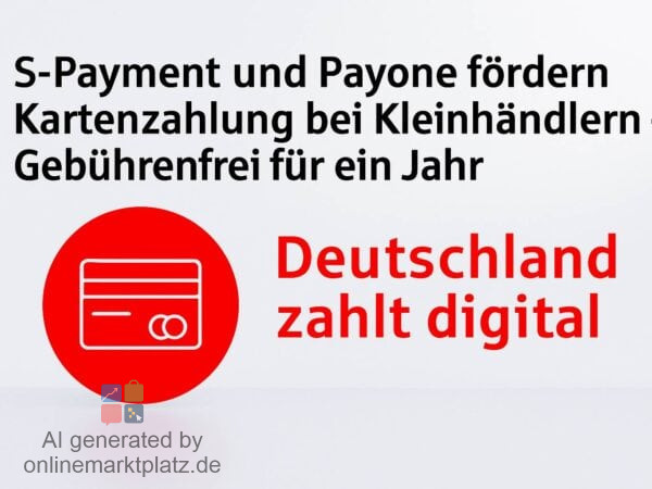 S-Payment und Payone fördern Kartenzahlung bei Kleinhändlern – Gebührenfrei für ein Jahr