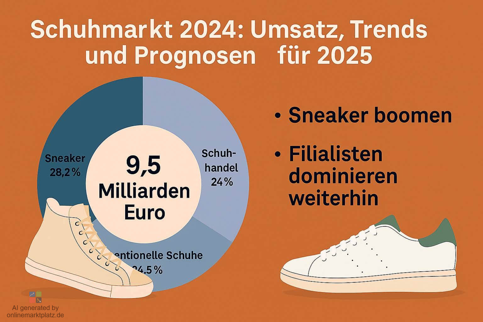 Schuhmarkt: Stabile Umsätze trotz Krisen – Sneaker bleiben Wachstumstreiber