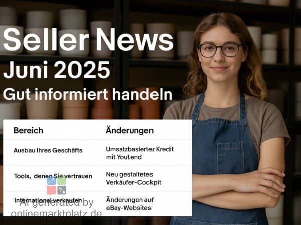 eBay Seller News Juni 2025 – Neue Tools, Finanzierungen & Zusatzschutz