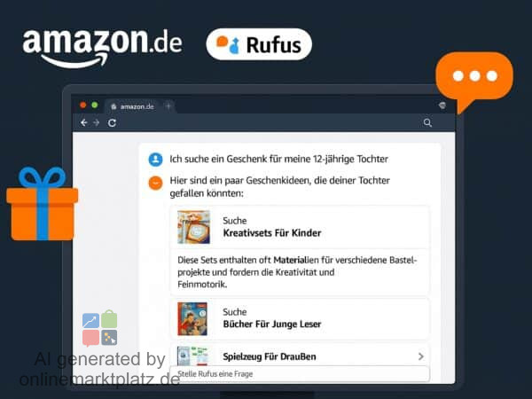 Amazon KI-Assistent Rufus jetzt auch am Desktop verfügbar