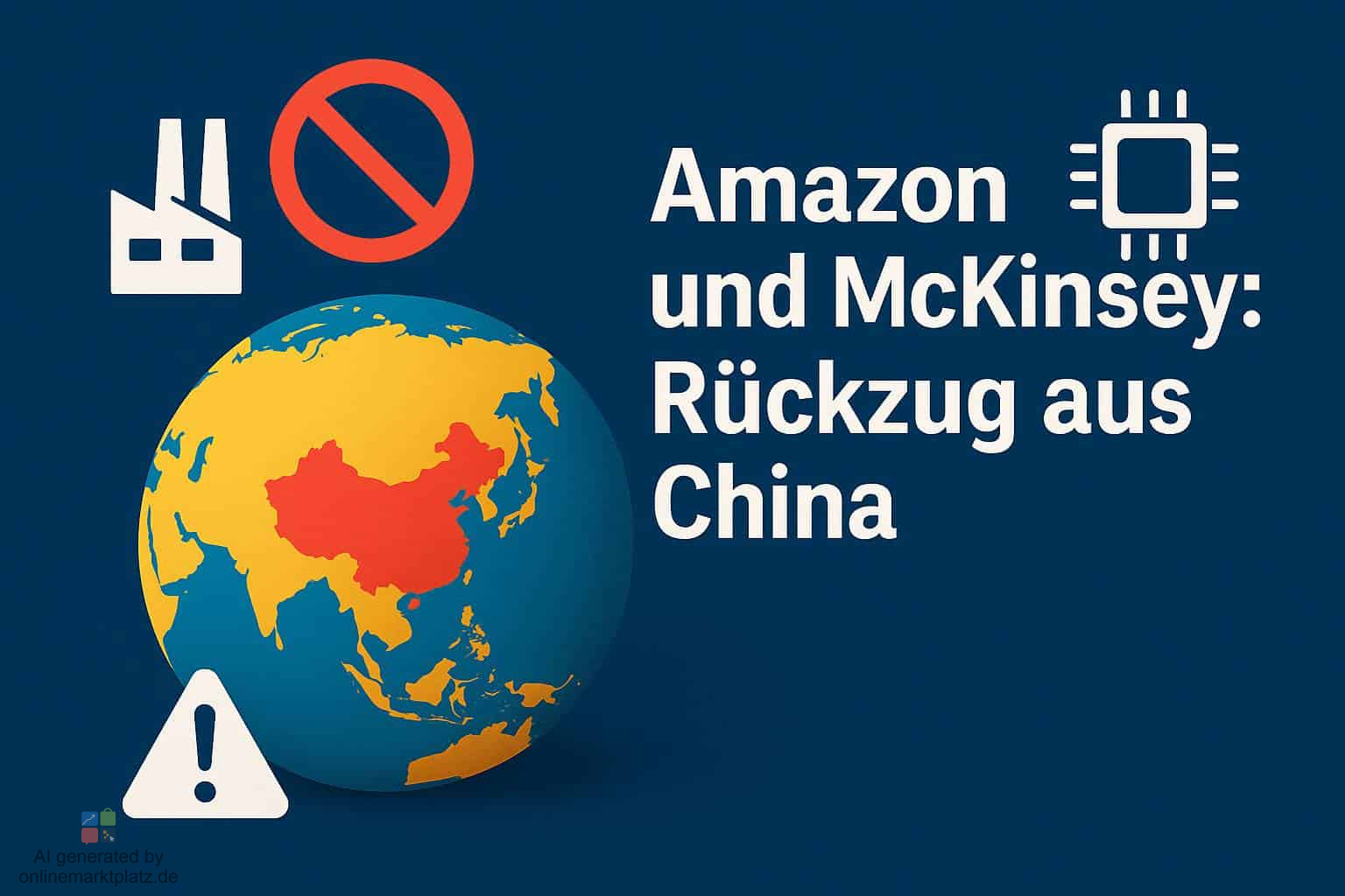Amazon und McKinsey: Rückzug aus China wegen KI-Risiken