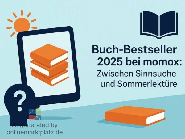 Buch-Bestseller 2025 bei momox: Zwischen Sinnsuche und Sommerlektüre