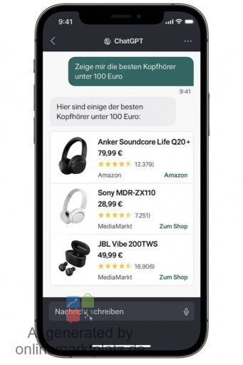 ChatGPT Shopping jetzt auch in Deutschland verfügbar