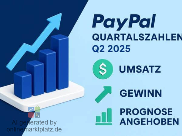 PayPal Quartalszahlen Q2 2025: Umsatz und Gewinn steigen