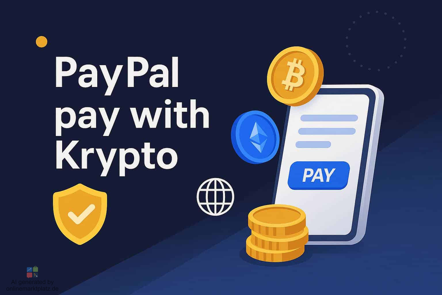 PayPal startet Krypto-Zahlungslösung Pay with Crypto in den USA