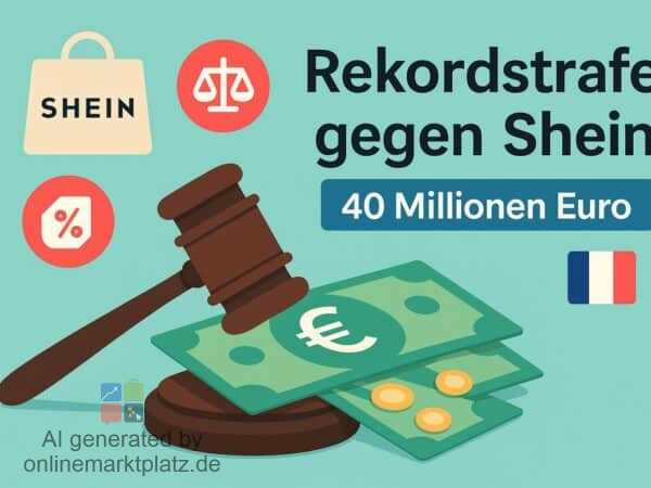 Rekordstrafe gegen Shein: 40 Millionen Euro Bußgeld wegen Täuschung bei Rabatten und Umweltversprechen