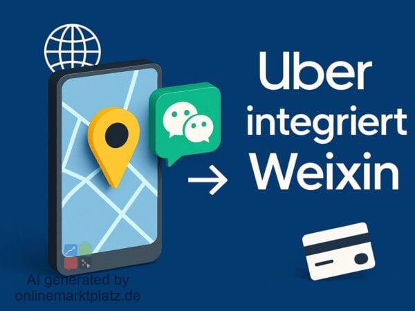 Uber integriert Weixin für chinesische Nutzer