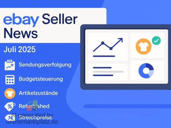 eBay Seller News Juli 2025: Alle Änderungen im Überblick