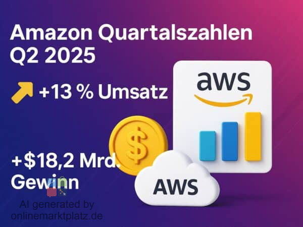 Amazon Quartalszahlen Q2 2025