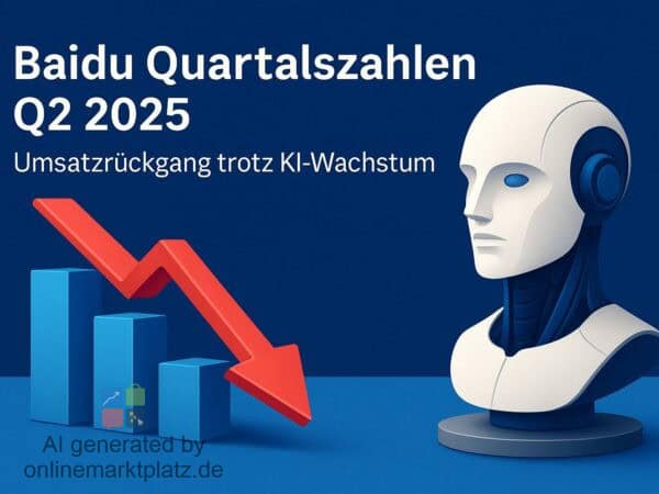 Baidu Quartalszahlen Q2 2025: Umsatzrückgang trotz KI-Wachstum