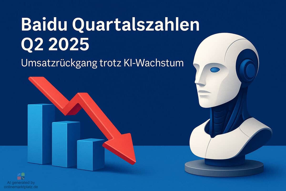 Baidu Quartalszahlen Q2 2025: Umsatzrückgang trotz KI-Wachstum