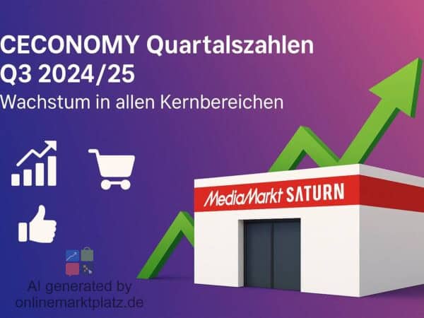 CECONOMY Quartalszahlen Q3 2024/25: Wachstum in allen Kernbereichen