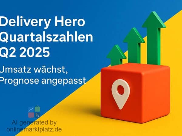 Delivery Hero Quartalszahlen Q2/25: Umsatz wächst, Prognose angepasst