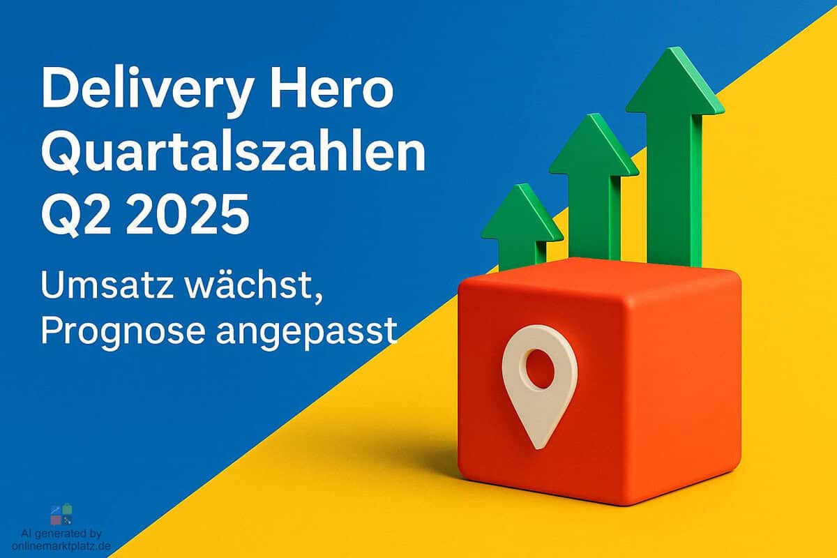 Delivery Hero Quartalszahlen Q2/25: Umsatz wächst, Prognose angepasst