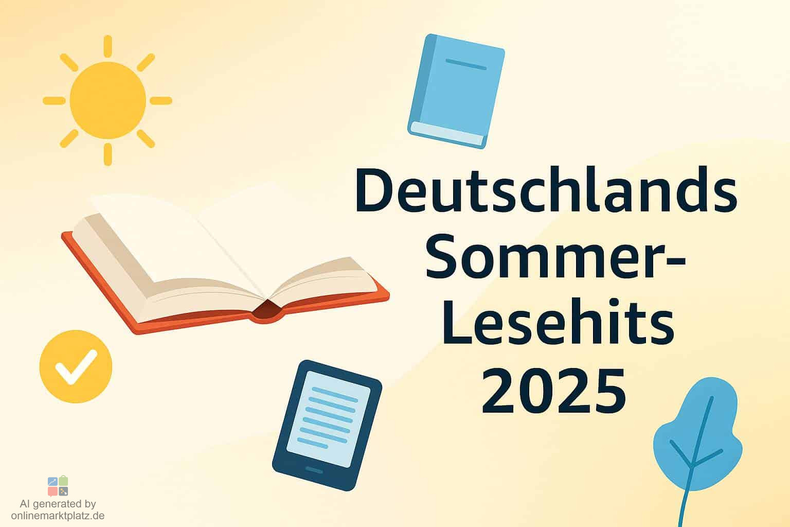 Deutschlands Sommer-Lesehits 2025