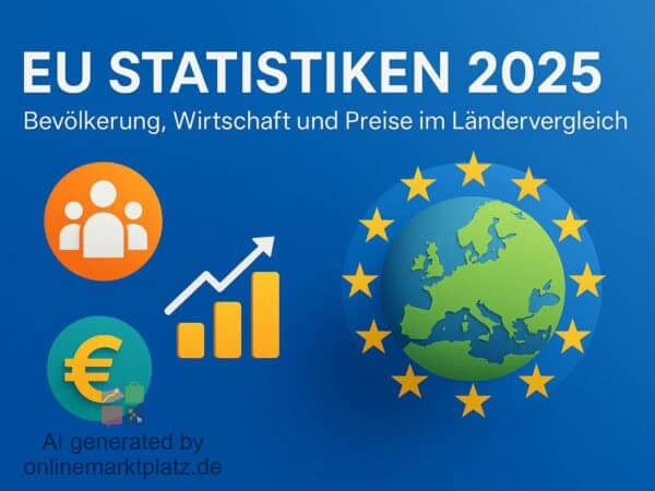 EU Statistiken 2025: Bevölkerung, Wirtschaft und Preise im Ländervergleich