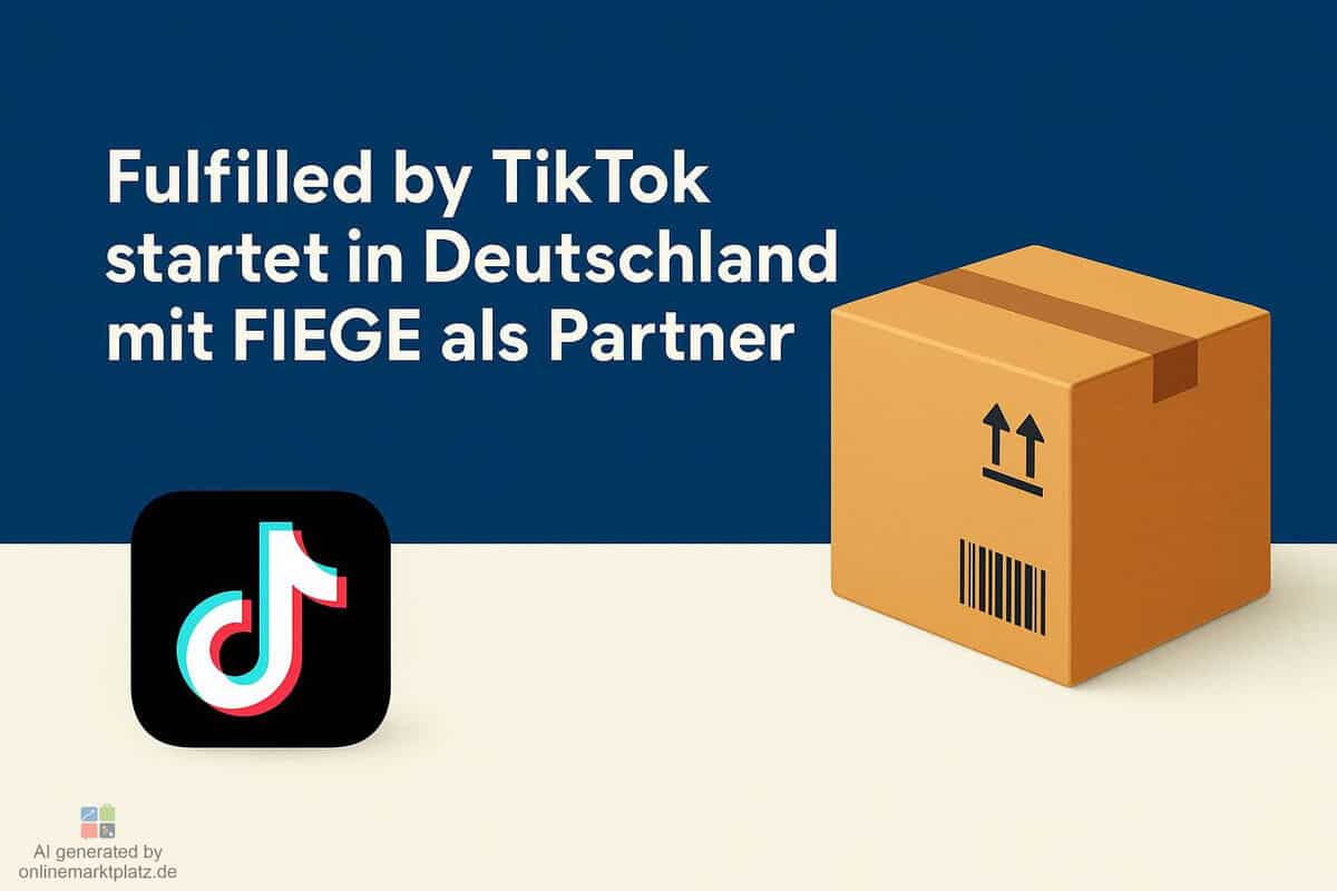 Fulfilled by TikTok startet in Deutschland mit FIEGE als Partner
