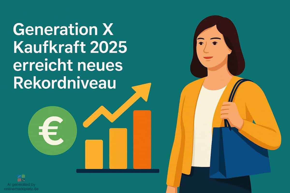 Generation X Kaufkraft 2025 erreicht Rekordhöhe