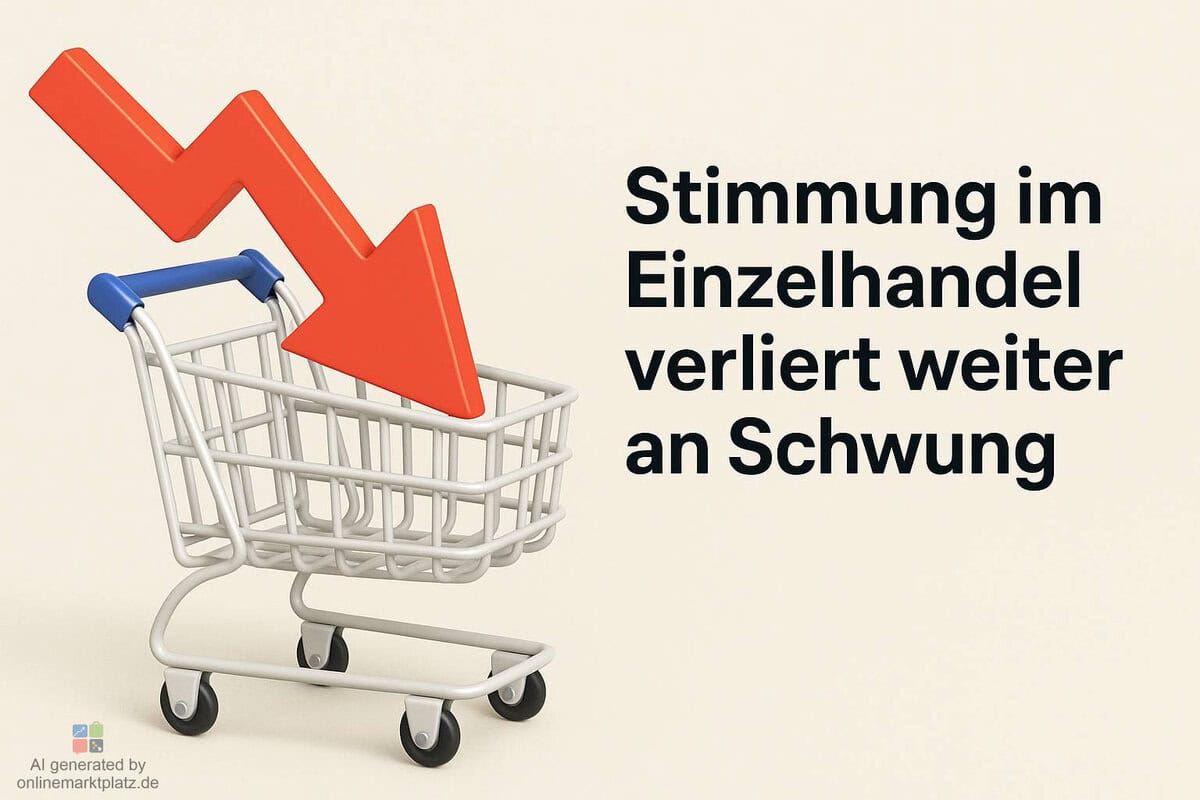 Geschäftsklima Einzelhandel im August 2025 verliert weiter an Schwung