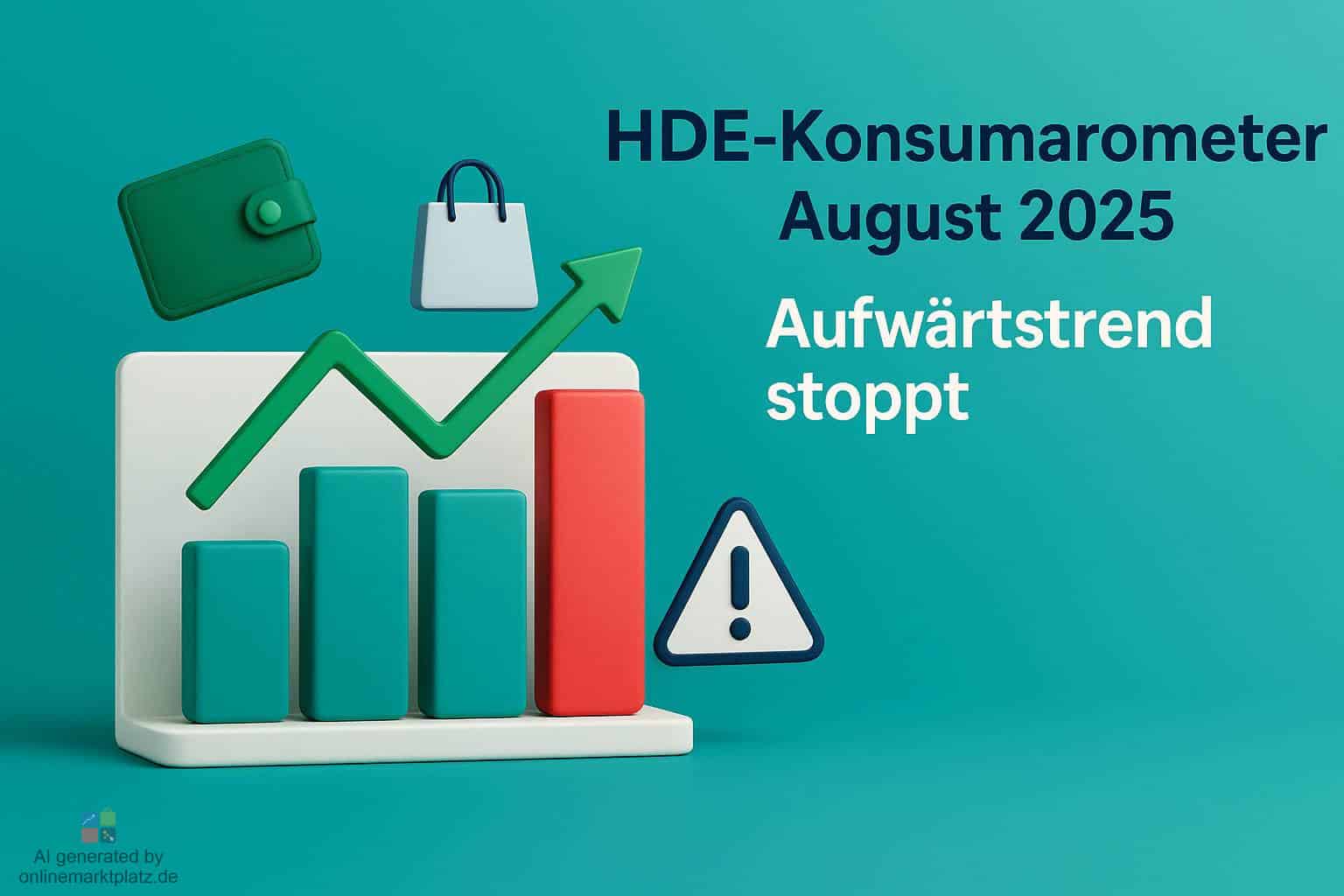 HDE Konsumbarometer August 2025