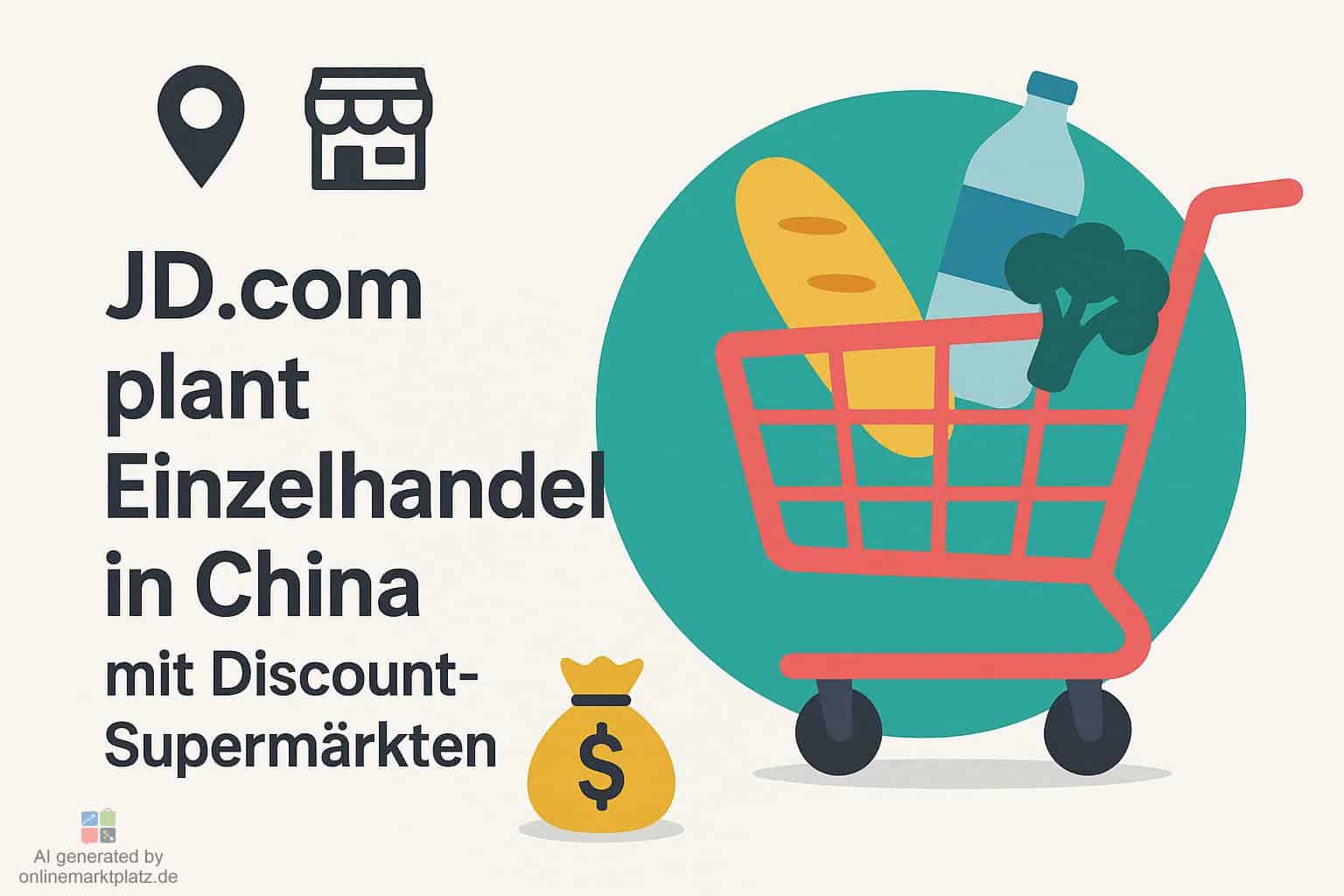 JD.com plant Einzelhandel in China mit Discount-Supermärkten