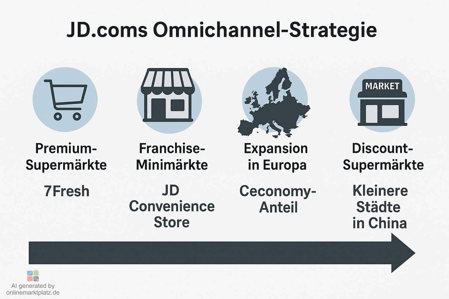 JD.com plant Einzelhandel in China mit Discount-Supermärkten