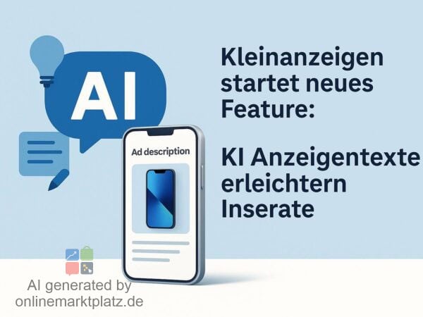 KI Anzeigentexte bei Kleinanzeigen