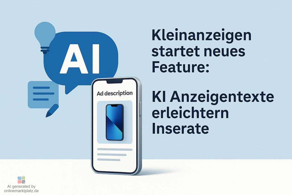KI Anzeigentexte bei Kleinanzeigen