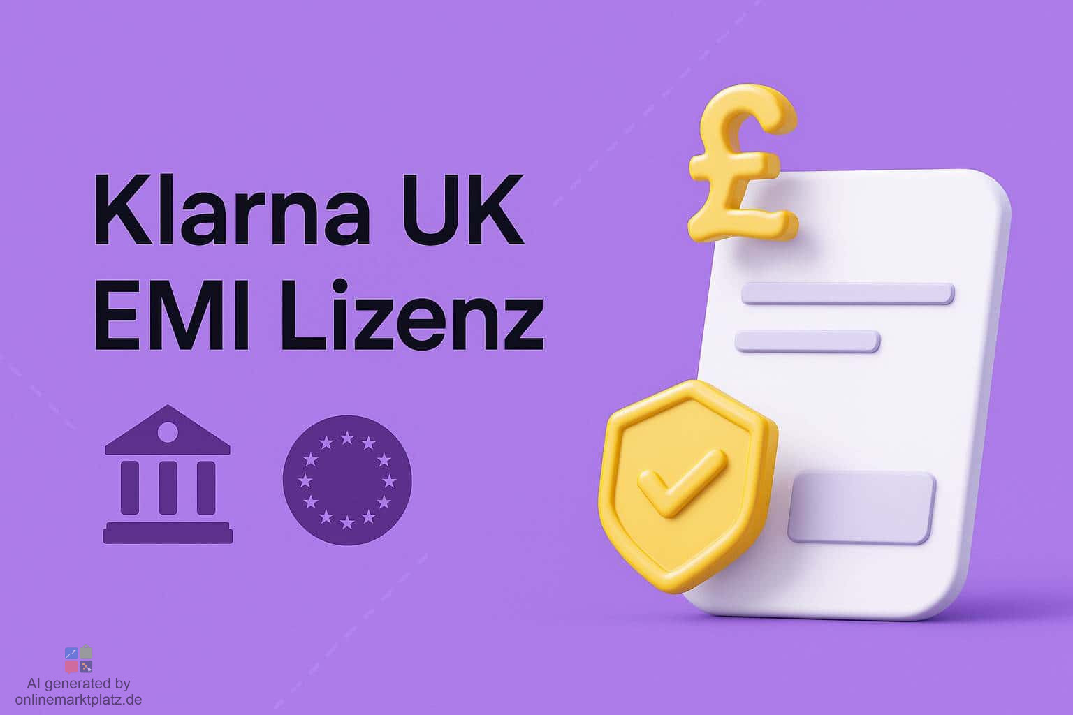 Klarna UK EMI Lizenz